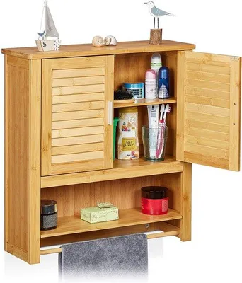 Image de Meuble de salle de bain de luxe – Étagère pour baignoire – Accessoires de salle de bain – Meuble de salle de bain en bois