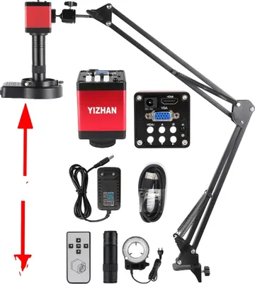 Produktbild von Digitalmikroskop, 4K-Aufnahme, 48MP Auflösung, 13MP HDMI VGA