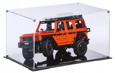 Zdjęcie produktu dla Czarna witryna do ekspozycji modelu LEGO® 42177 Technic – Mercedes-Benz G 500