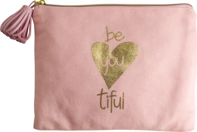 Produktbild von Kosmetiktasche Gold "beautiful"