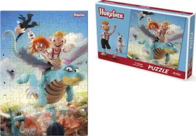 Zdjęcie produktu dla Puzzle EFKO Hurvínek i magiczne muzeum: 90 elementów