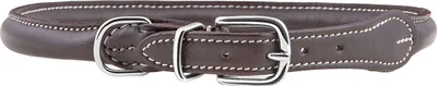 Produktbild von Knuffelwuff 13990-001, Hund, Standardkragen, Braun, Echtes Leder, Einfarbig, Kein Muster