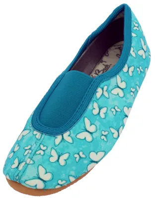 Produktbild von Beck Mädchen trendy Gymnastikschuhe, Türkis, 35 EU