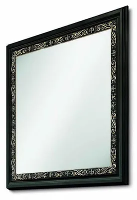 Image de Casa Padrino Miroir baroque de luxe noir / or 146,5 cm -  Italy