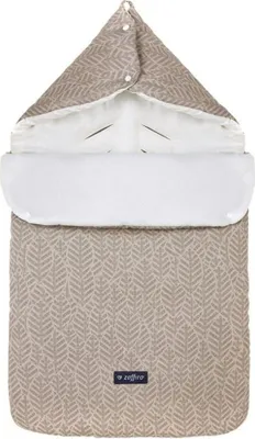 Produktbild von Zaffiro Beige Leaves Basic 5-in-1 Fußsack