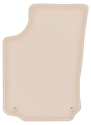 Produktbild von DURBAN Beige Velours-Fahrerfußmatte für Opel Corsa C Schrägheck (2000-2006)