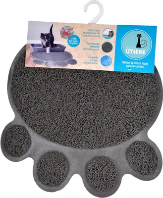 Produktbild von Vorleger für Katzenstreu - wasserdicht, rutschfest, geruchshemmend, mit Seifenwasser abwaschbares Material