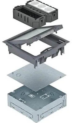 Immagine prodotto di OBO - Dispositivo di montaggio con alloggiamento integrato (modello UDHOME GES4 7011)