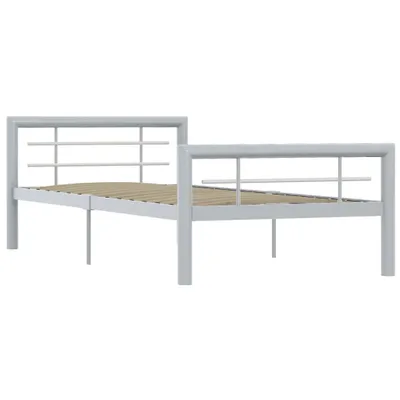 Zdjęcie produktu dla VidaXL 284557, Szary, Biały, 107,5 cm, 2,12 m, 65,5 cm, 1000 x 2000 mm, 32 cm