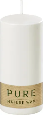 Produktbild von WENZEL PURE Kerze Safe Candle 13x6cm natural, weiß
