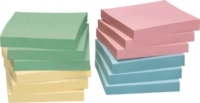 Obrázok produktu pre inFO 5654-88box Recyklačné samolepiace bločky štandardné farby 12 blokov(T)