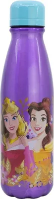 Productafbeelding van Disney Prinsessen drinkfles, aluminium, 600 ml, met veiligheidsdop