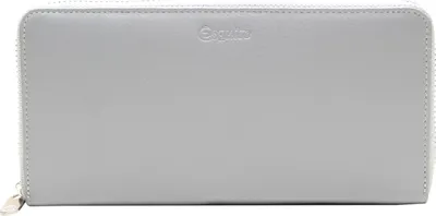 Immagine prodotto di Esquire Pelle portafoglio Viktoria Zip Around Wallet Grey grigio