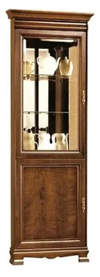 Produktbild von Eckvitrine Vitrinenschrank Glasvitrine Glasdisplay Vitrine Regalvitrine