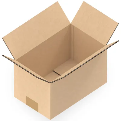 Produktbild von KK Verpackungen 5 Stück Versandkartons 540 x 340 x 320 mm Kartons 2-wellig BC-Welle, Faltkartons