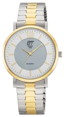 ETT Eco Tech Time EGS-12162-41M Herren-Armbanduhr Solar Zweifarbig 1