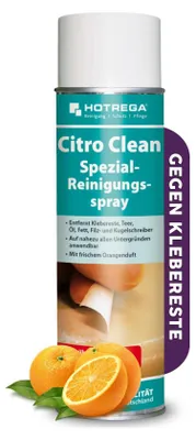 Produktbild von HOTREGA Citro Clean Spezial Reinigungsspray 500 ml - entfernt Klebereste & Co.