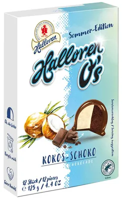 Produktbild von Halloren O's Kokos-Schoko 125g