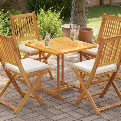 Produktbild von "2026 Promotion" Tischaccessoires, Tischplatte, Massivholz Teak 70×70×2,5 cm  - Tischplatten CC26740