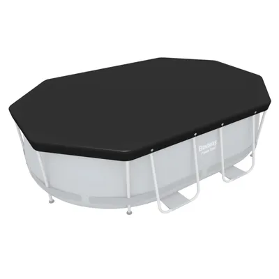 Produktbild von Bestway Pool-Abdeckung, Hülle, Grau, PVC, Oval, 2,5 m, 4,24 m