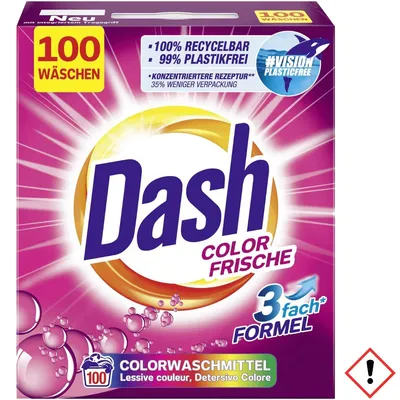 Produktbild von Odświeżacz koloru w proszku Dash 100WL