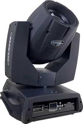 Obrázok produktu pre Pódiové svetlo s pohyblivou hlavou, svetelný zdroj 230 W, 16 kanálov DMX, uhol vyžarovania 3,8°, 1 svetlo