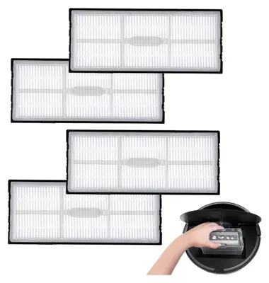 Produktbild von 4 Filter Zubehör für Roborock S8 & S7 Serien HEPA Filter Kit, geeignet für Saugroboter Haushaltsreinigung Ersatzteile