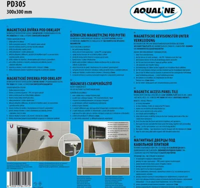 Produktbild von Aqualine Magnetverschluss für Badewannen, 300x300