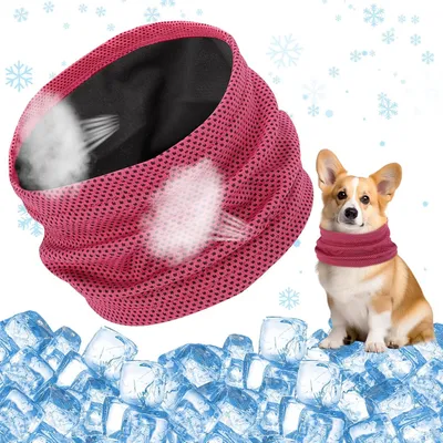 Produktbild von Kühlbandana für Hunde, kühlend, 45 x 13 cm, für den Sommer