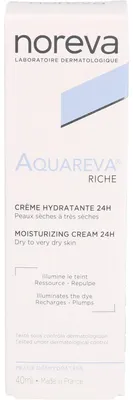 Produktbild von Noreva Aquareva reichhaltige Creme, 40 ml Creme