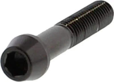 Produktbild von Schraube JMP konisch M8x1,25mm 45mm Edelstahl V4A schwarz