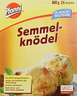 Produktbild von Pfanni Semmelknödel im Kochbeutel 860 g 26 Stück 1er Pack 1 x 0.86 kg