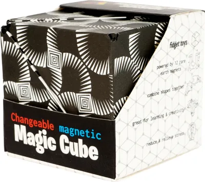 Produktbild von Magic Cube Geschicklichkeitsspiel mit Zebra-Design und 3D-Struktur für Kinder ab 4 Jahren