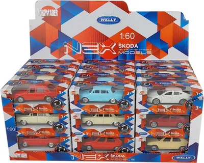 Produktbild von RAPPA WELLY MODELS 1:60 BOX Skoda mix