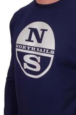 Immagine prodotto di NORTH SAILS - Felpa uomo girocollo con logo  - Taglia XXL