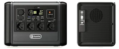 Productafbeelding van Draagbare powerbank, 768 Wh capaciteit, geschikt voor het opladen van meerdere apparaten, model T1200s