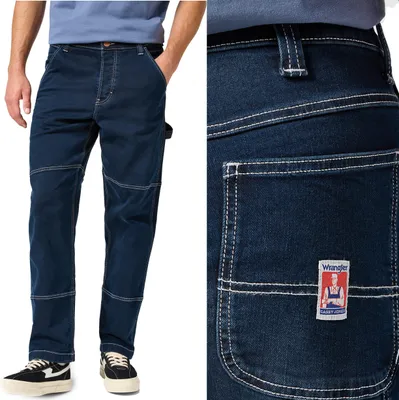 Immagine prodotto di WRANGLER Herren, Jeanshosen, Loose fit CASEY JONES, W32 L32, Blau, Jeans, baggyjeans, buggy