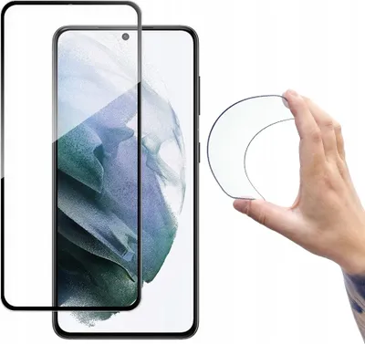 Produktbild von Wozinsky Folienglas mit Rahmen für Samsung Galaxy S21+ 5G