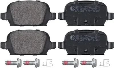 Produktbild von A.B.S. Bremsbeläge Satz Hinten für OPEL Corsa C Schrägheck (X01) 37212