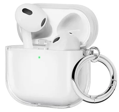 Zdjęcie produktu dla Etui na airpods 4 przezroczyste tpu ochronne dla apple