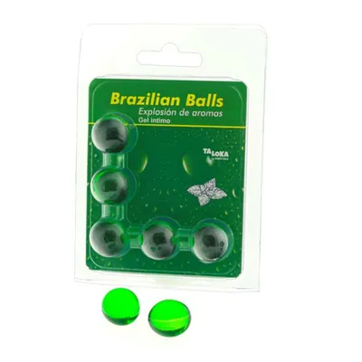 Immagine prodotto di Set di 5 palline brasiliane Explosion alla menta