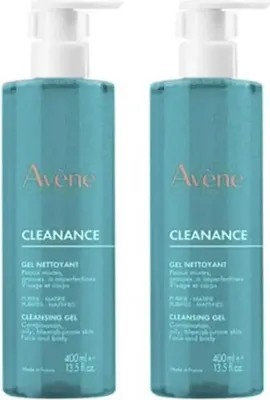 Produktbild von Avène Cleanance Duo Reinigungsgel, 2 x 400 ml