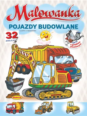 Imagen del producto de Kolorowanka Pojazdy budowlane dla dzieci