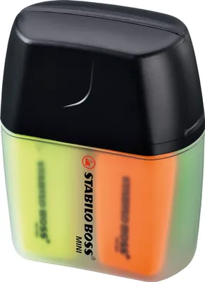 Produktbild von Textmarker - STABILO BOSS MINI - 4er Box - gelb, blau, grün, orange