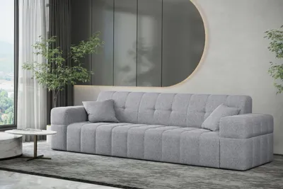 Zdjęcie produktu dla Sofa trzyosobowa NIMES tkanina Verita szary