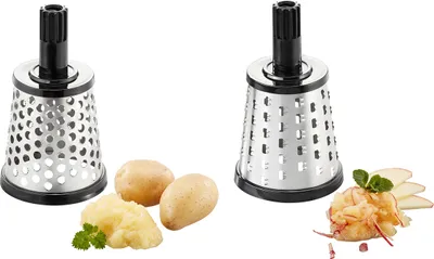 Produktbild von Schneidtrommeln Krone/Bircher TRANSFORMA® für 19080 Trommelreibe TRANSFORMA® und 19030 Trommelreiben Aufsatz TRANSFORMA®