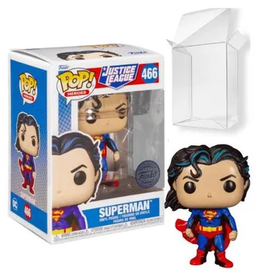 Produktbild von Funko Pop! DC Comics: Justice League - Superman #466 Special Edition Exclusive