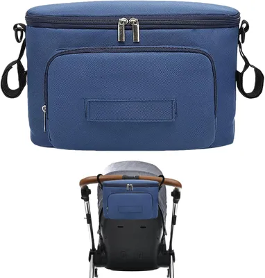 Imagen del producto de Organizador para cochecito de bebé, pequeño, compacto, con varios compartimentos, ideal para llevar ContiGo!