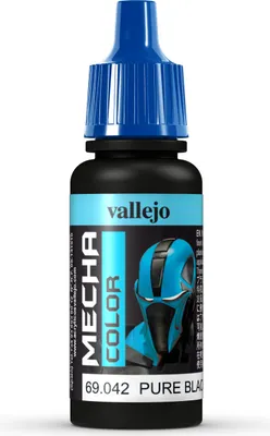 Produktbild von Vallejo 69.042, Schwarz, Acrylfarbe, Flüssigkeit, 17 ml, 1 Stück(e)