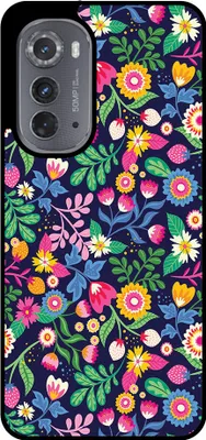 Produktbild von Smartphonica Phone Case Fit für Motorola Edge 2022 mit Blumendruck - TPU zurück Abdeckung Fall Blumendesign